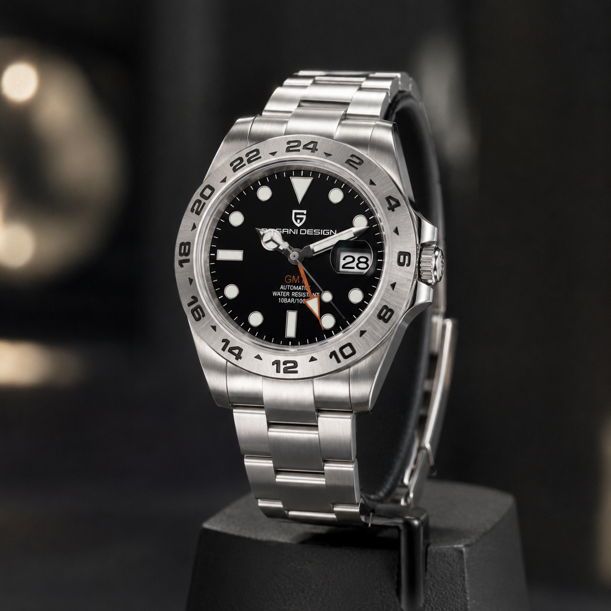 PD-1682 Black & Silver