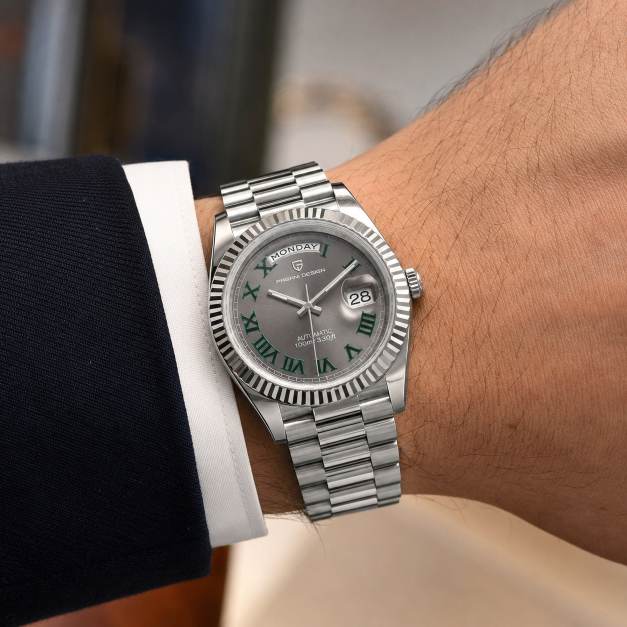 PD-1783 Gray & Silver