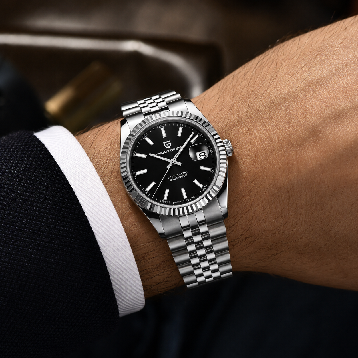 PD-1646 Black & Silver