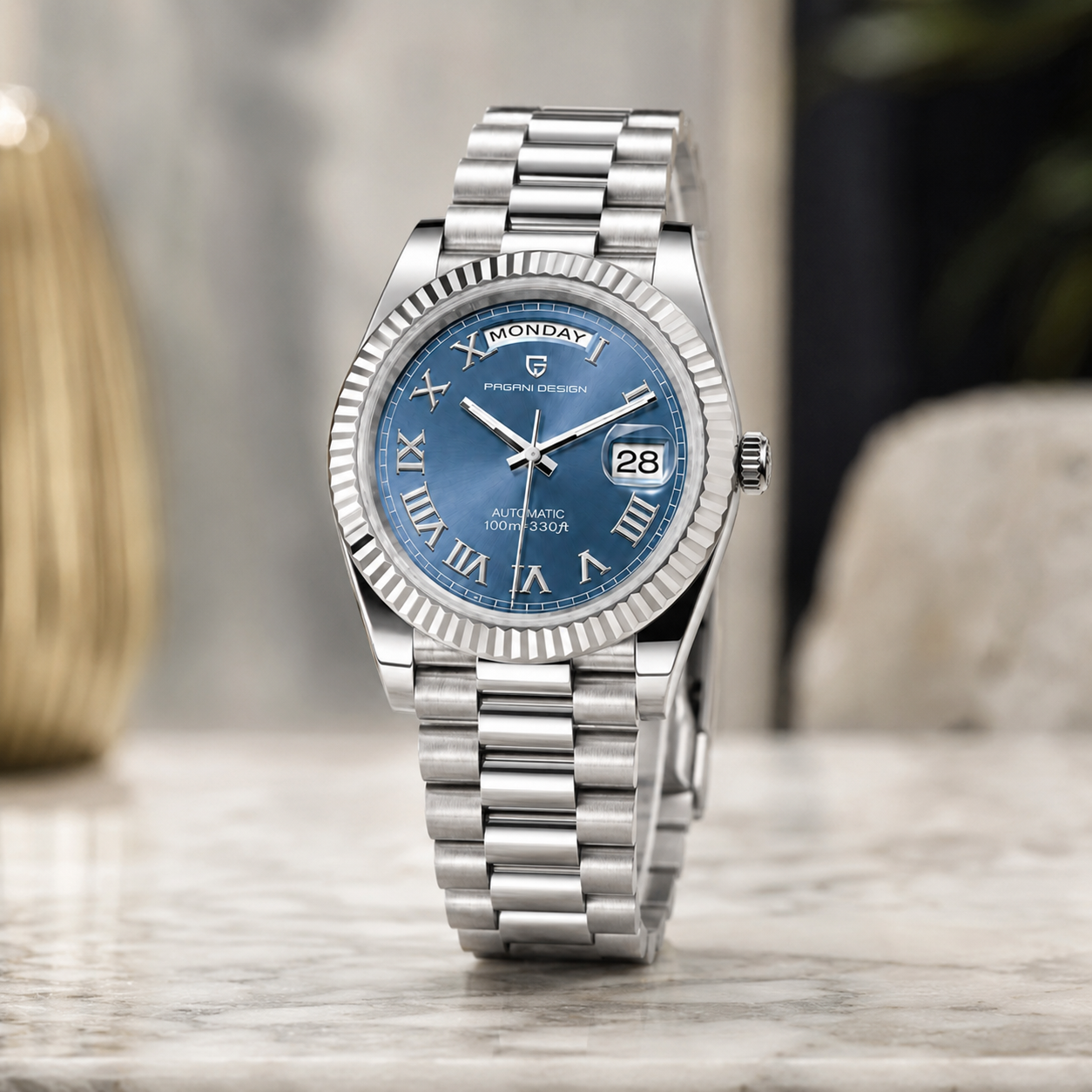 PD-1783 Blue & Silver