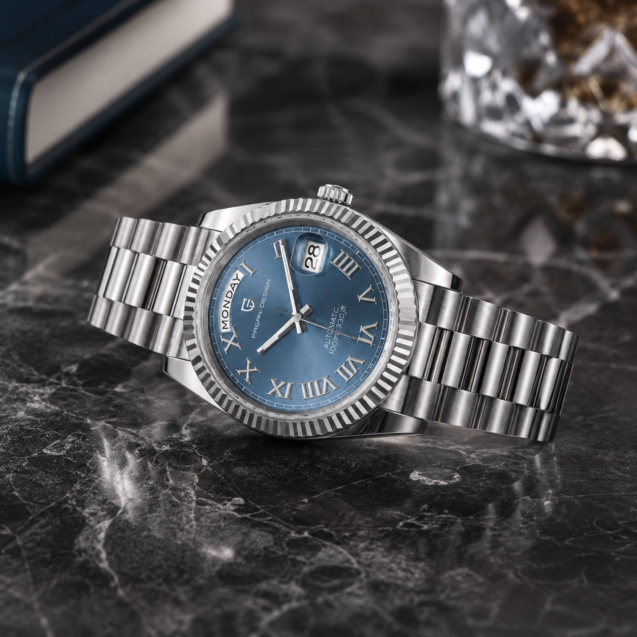 PD-1783 Blue & Silver
