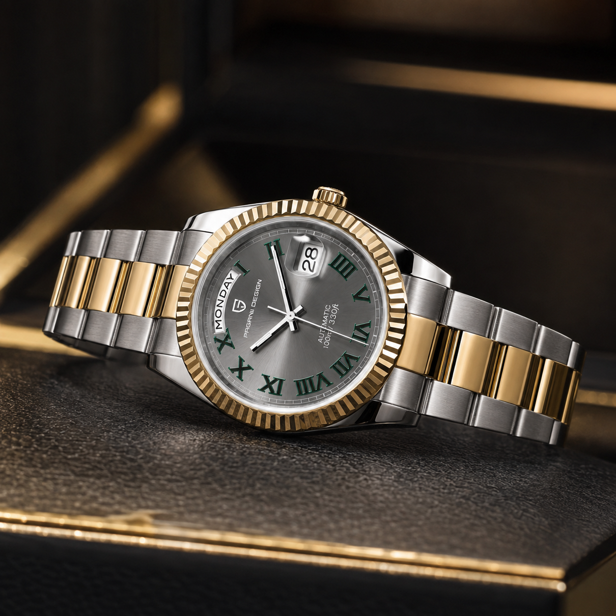 PD-1784 Gray & Gold